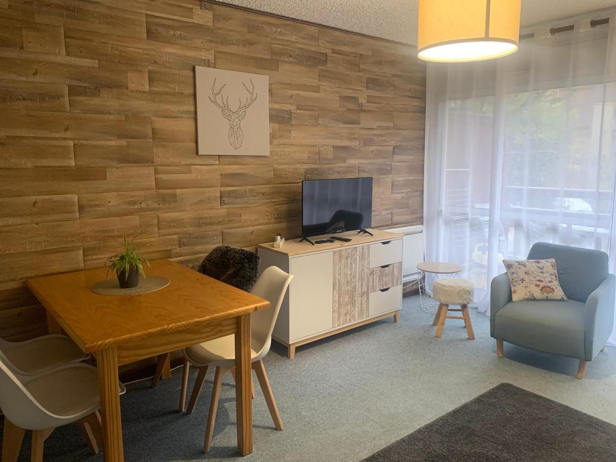 Studio De 32 M2 Pour 3 Personnes Pied Des Pistes เลส์เดอซาลป์ ภายนอก รูปภาพ